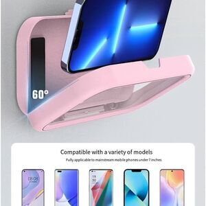 COPY - Pink Waterproof 360° Rotation Shower Phone Holder